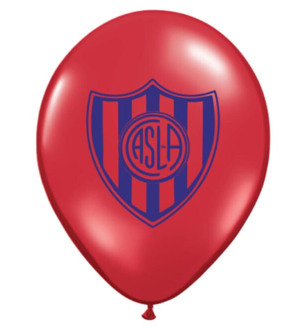Globos latex San Lorenzo (pack x 5)