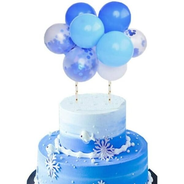 Set de globos para torta (pack x 6 globos)