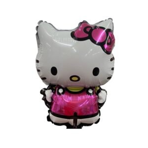 Globo silueta Kitty 14" vestido rosa
