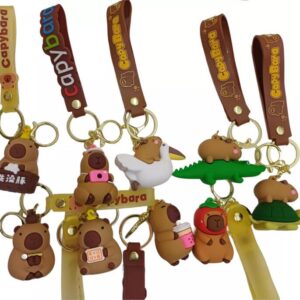 Promo 5 llaveros capibara surtidos