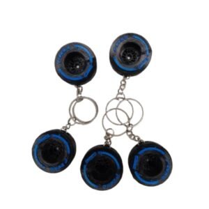 Promo 10 llaveros rueda carrera