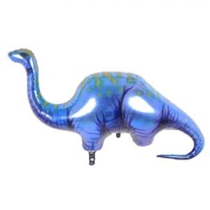 Globo dinosaurio azul 14"