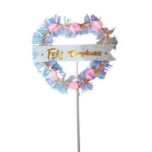 Topper Feliz Cumpleaños coronita