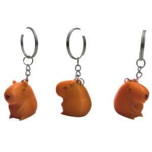 Promo 10 llaveros Capibara 3D