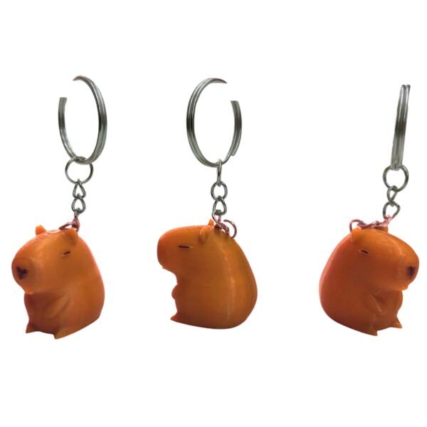 Promo 10 llaveros Capibara 3D
