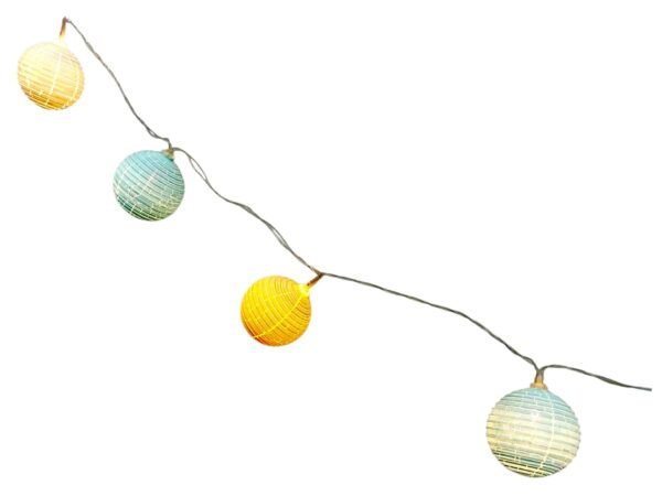 Guirnalda luminosa esfera