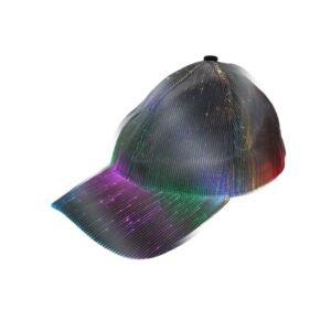 Visera luminosa fibra optica