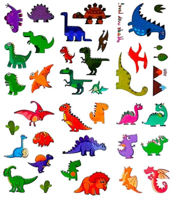 Tatuajes temporales (set x 10 planchas surtidas)
