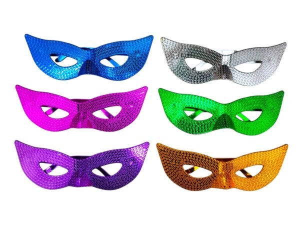Promo 12 anteojos antifaces metalizados - Imagen 2