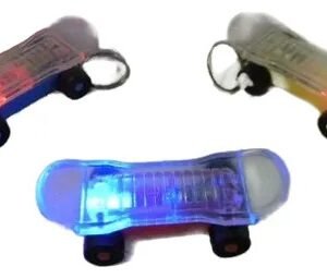 Llavero mini patineta luminosa (pack x 12)