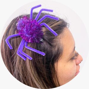 Hebilla araña peluda