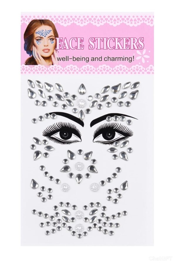 Strass gemas para la cara