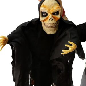 Muñeco colgante calavera (luz y sonido)