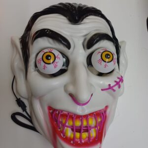 Máscara vampiro luminosa