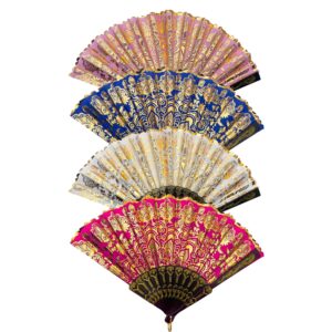 Abanico estampado mandala