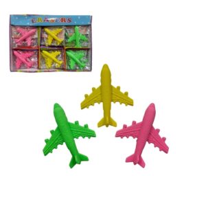 Promo 10 gomitas de borrar avion