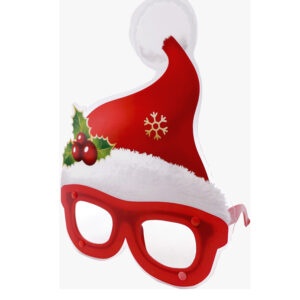 Promo 12 anteojos navidad acetato gorro papa noel