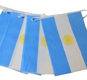 Guirnalda banderin de tela Argentina