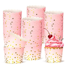 Protines cupcake lunares (pack x 10)