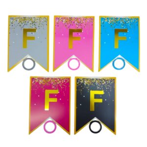 Promo 10 guirnaldas banderin feliz cumple con puntitos