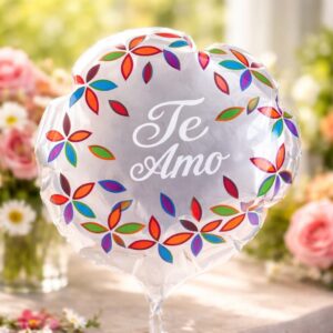 Globo burbuja Te amo