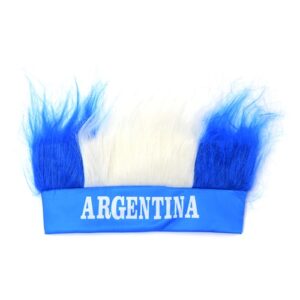 Vincha Argentina con pelos