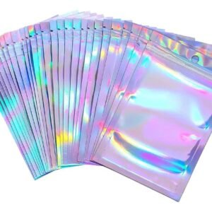 Bolsas Holograficas Doypack 10 x 15 cm (pack x 10)