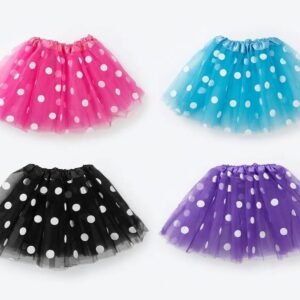 Pollera Tutu con lunares