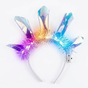 Vincha princesa led 5 puntas