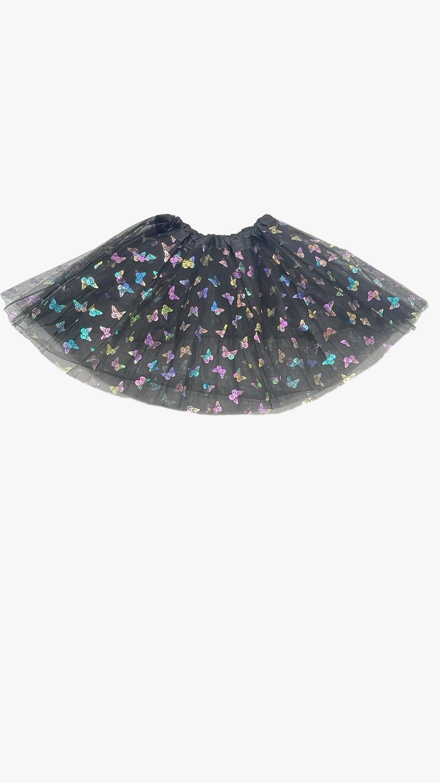 Tutu con mariposas holograficas