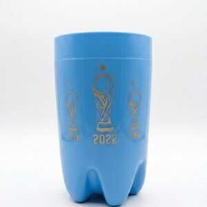 Vaso celeste fernet Argentina campeón