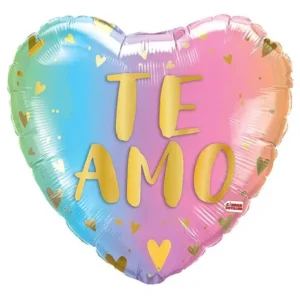 Promo 5 Globos te amo degrade