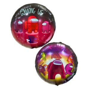 Globo Among Us Negro