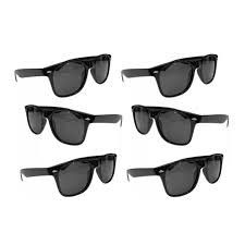 Lente simil ray ban negro