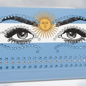 Promo 12 strass autoadhesivo cara Argentina