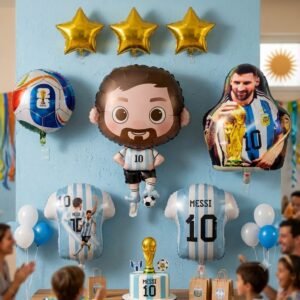 Combo globos Messi