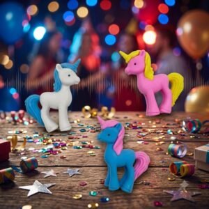 Promo 10 gomitas de borrar unicornio