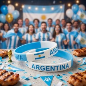 Pulsera silicona Argentina