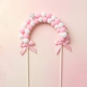Topper arco pompón