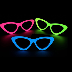 Lente neon inalambrico retro