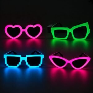 Promo 4 lentes luminosos inalambricos