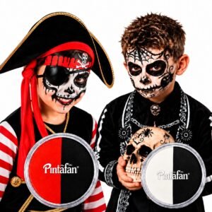 Promo 10 maquillaje pastilla 9 grs surtidos Halloween