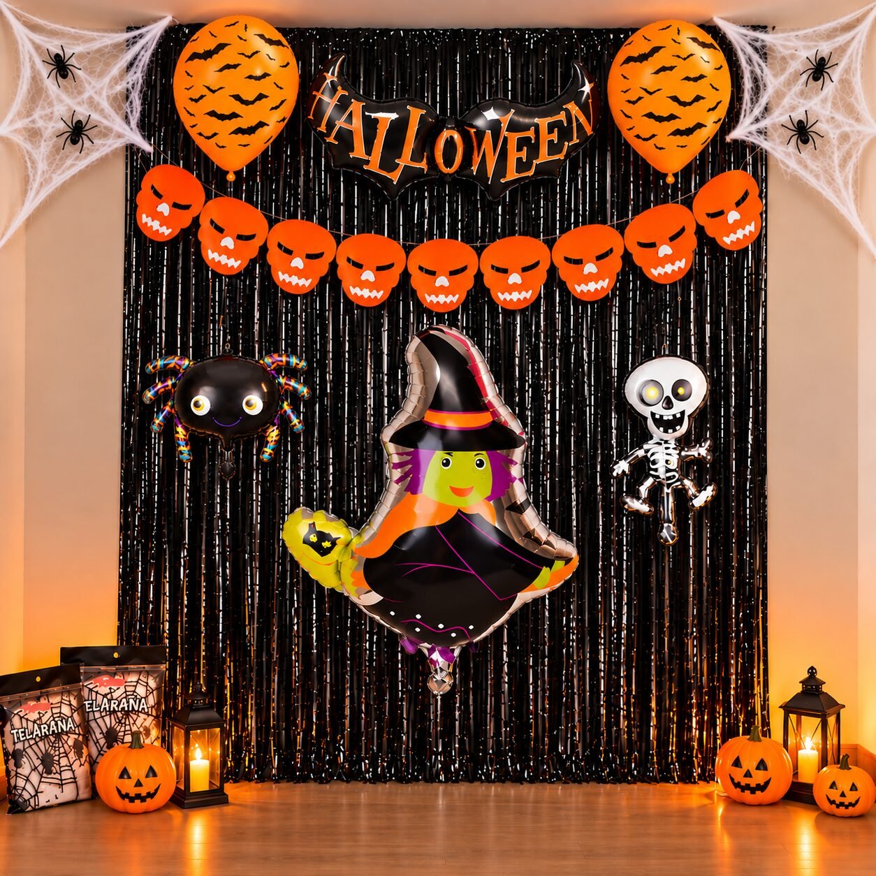 Kit ambientacion Halloween