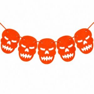 Guirnalda de paño calabaza