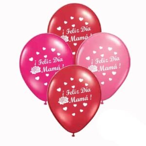 Globos latex Feliz Dia Mama
