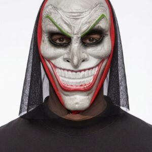 Mascara rigida Arlequin diabólico