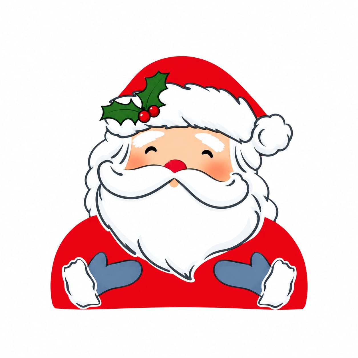 Servilletas Navidad papá noel (pack x 12)