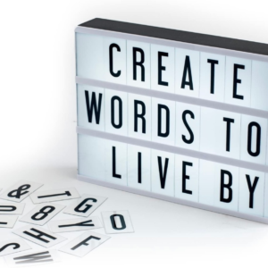 Cartel light box 15 x 10