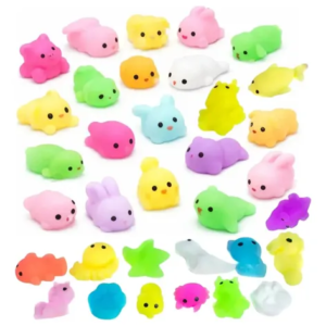Promo 10 mini squishy animalitos